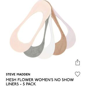 BNWT Steve Madden Women’s No Show Socks